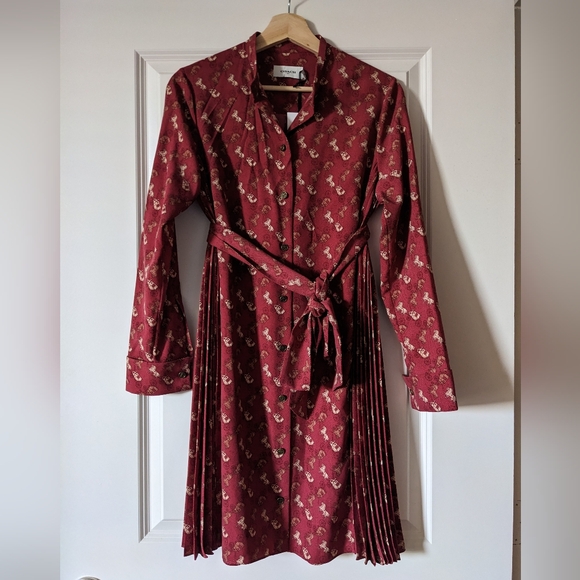 Coach Dresses & Skirts - Coach Print Shirt Dress, Sz 2